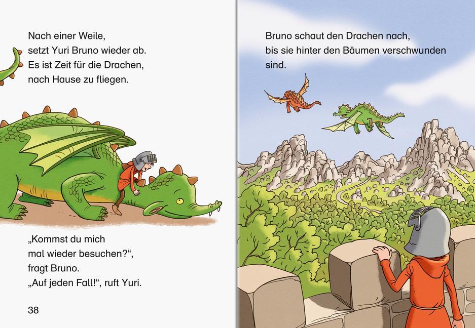 Ein Drache auf Burg Erbsenfels - Leserabe ab 1. Klasse - Erstlesebuch für Kinder ab 6 Jahren