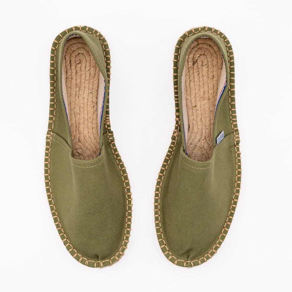 Espadrille Vert Olive Premium