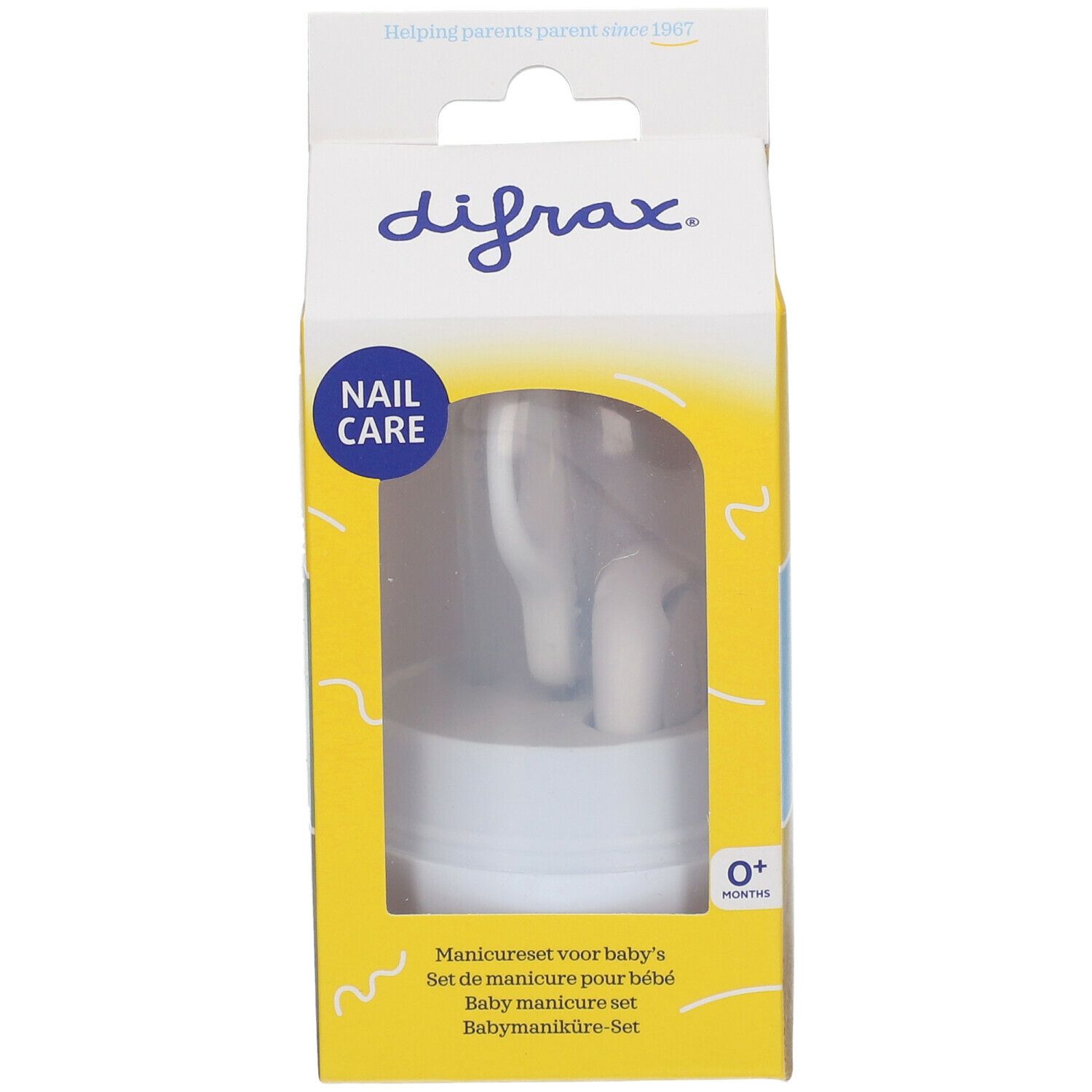 difrax® Maniküre Set De Luxe Weiß