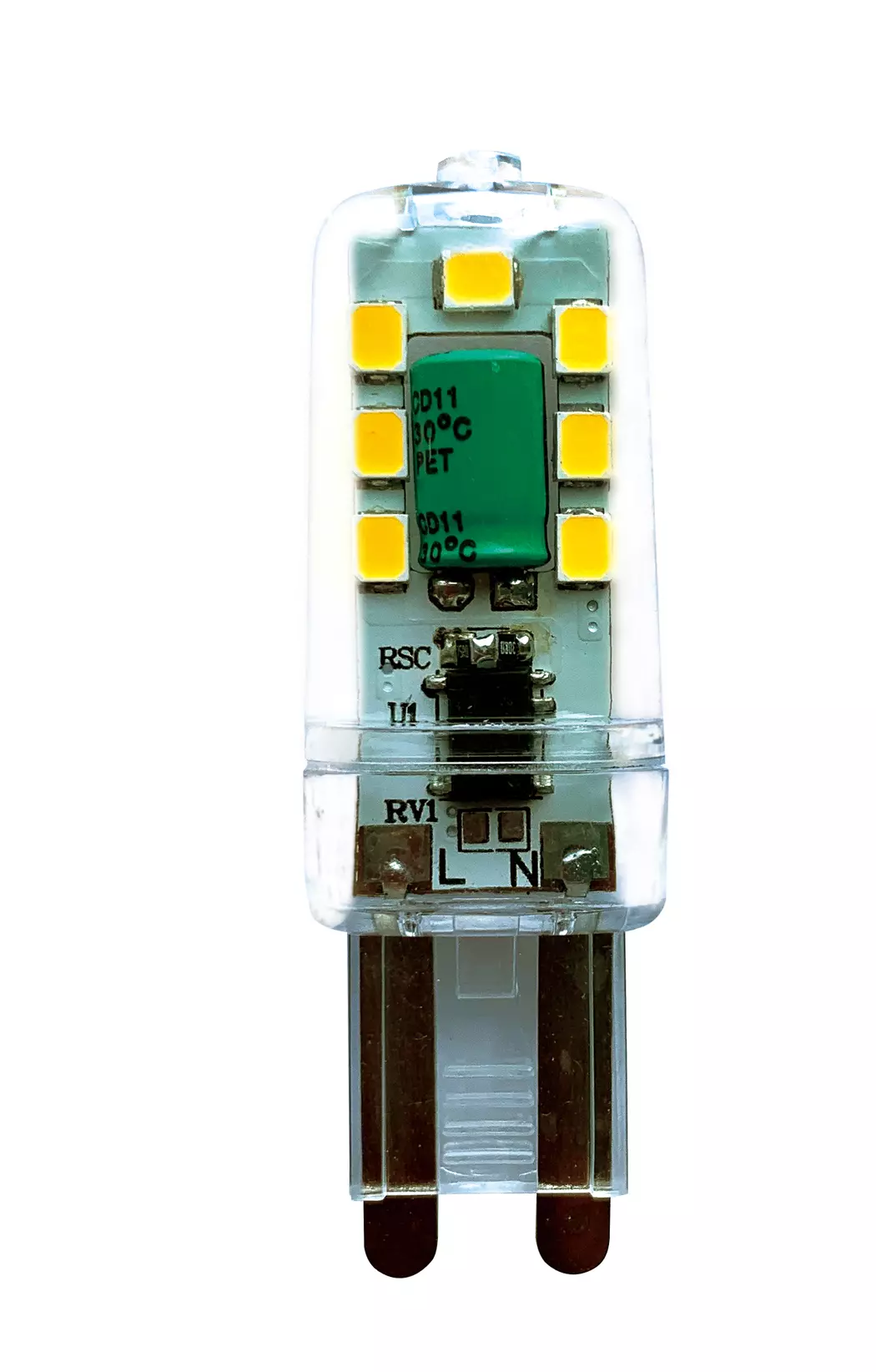 LED Stiftsockellampe G9/2,3 Watt/Energie G