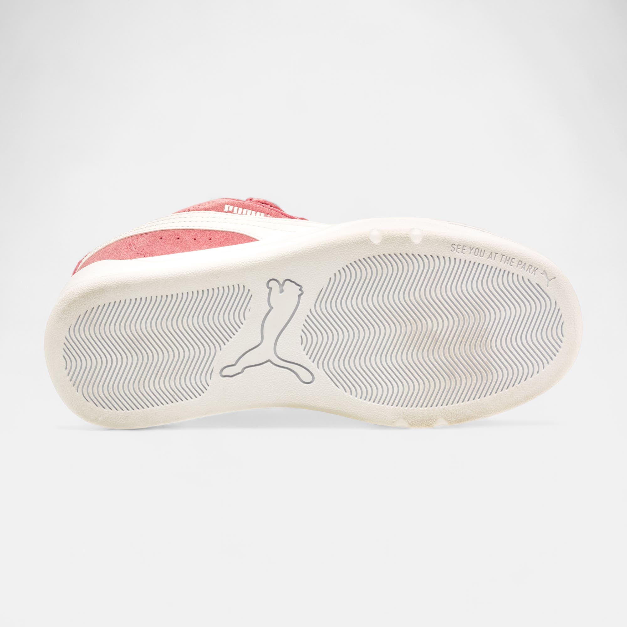 Sneakers Fille en cuir rose