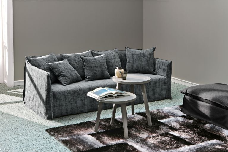 Gervasoni Ghost 14 bank stof natural lino bianco