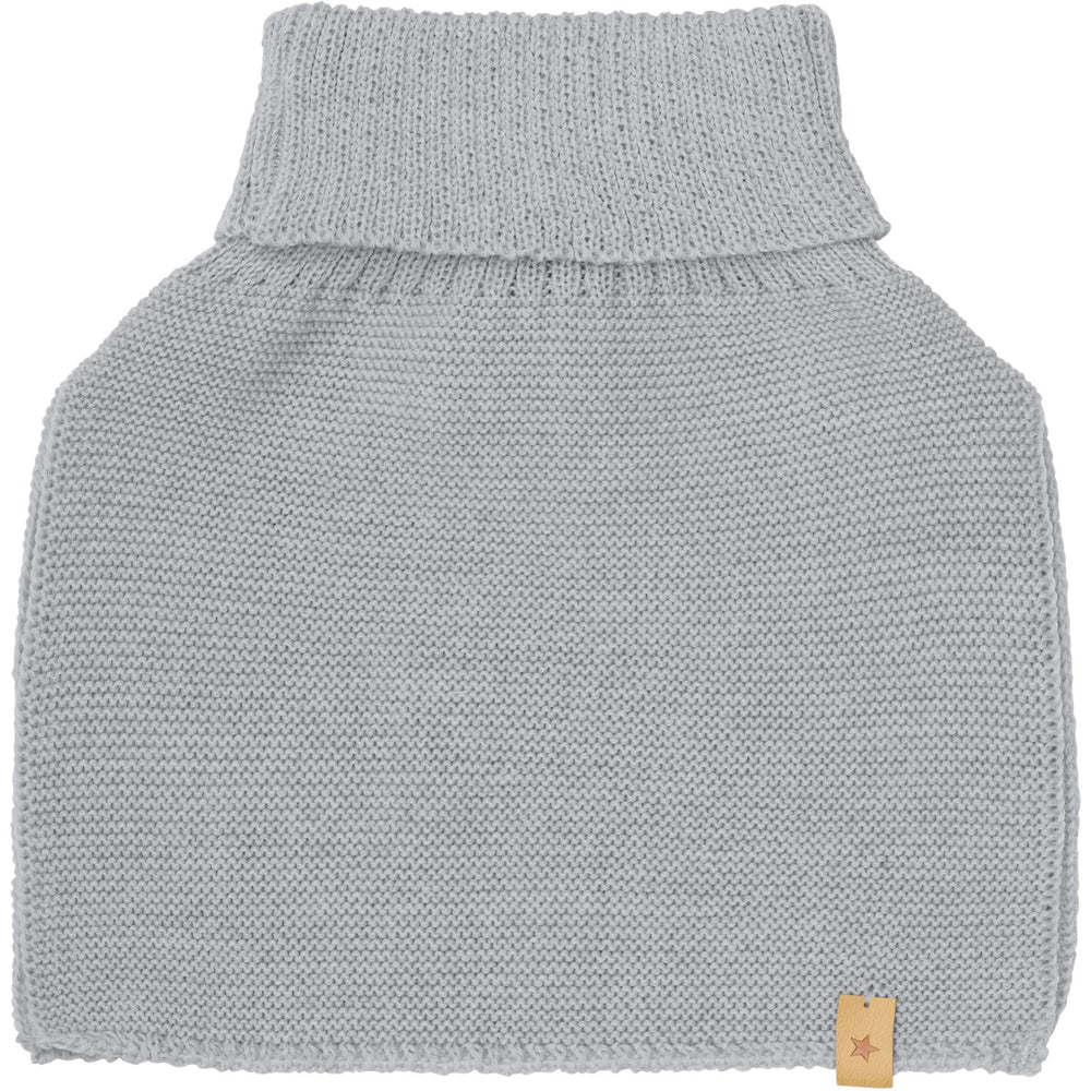 Køb Huttelihut Medium Grey Melange Halsedisse Uld Strik