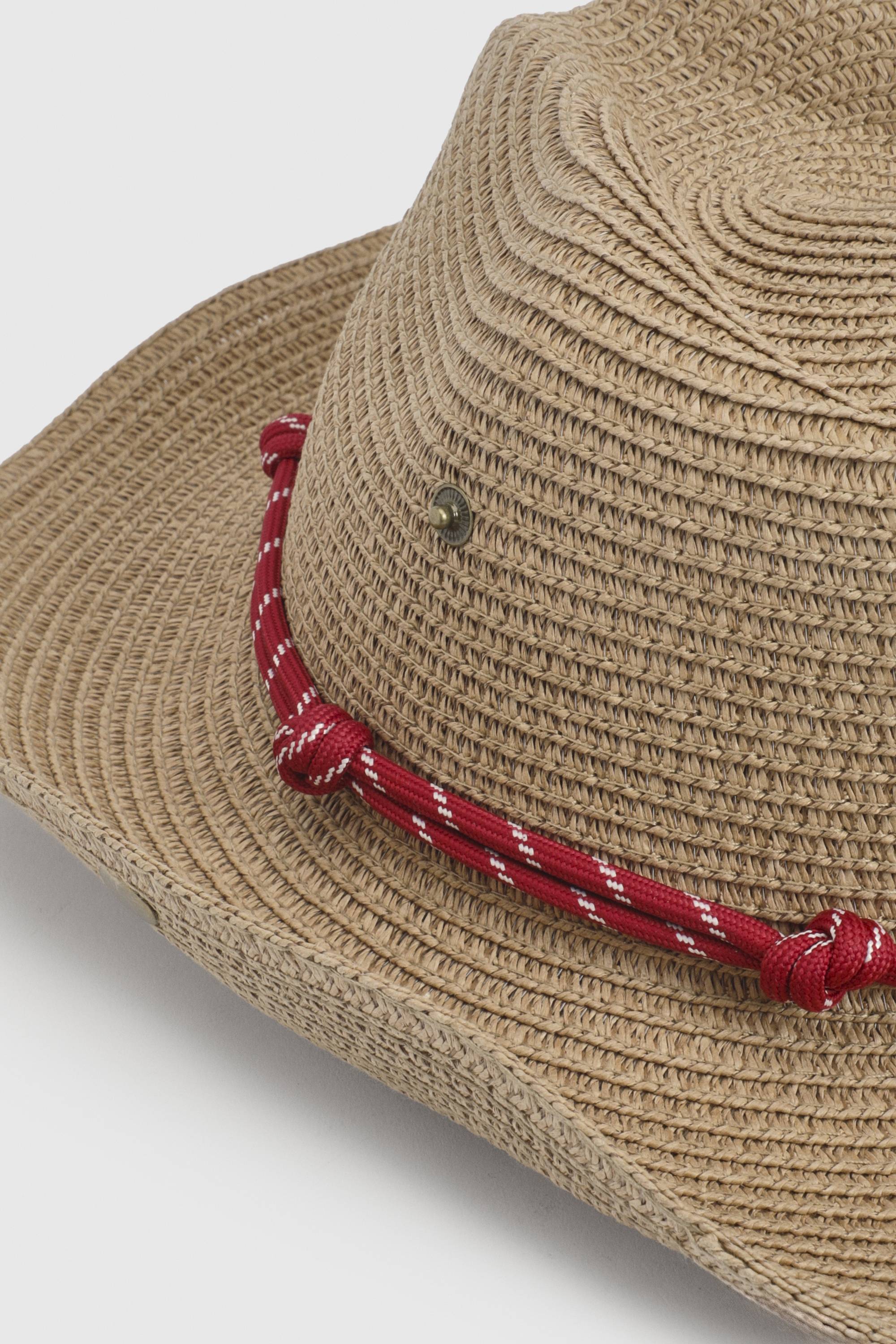 boohoo Chapeau De Cowboy En Paille Avec Détail De Corde