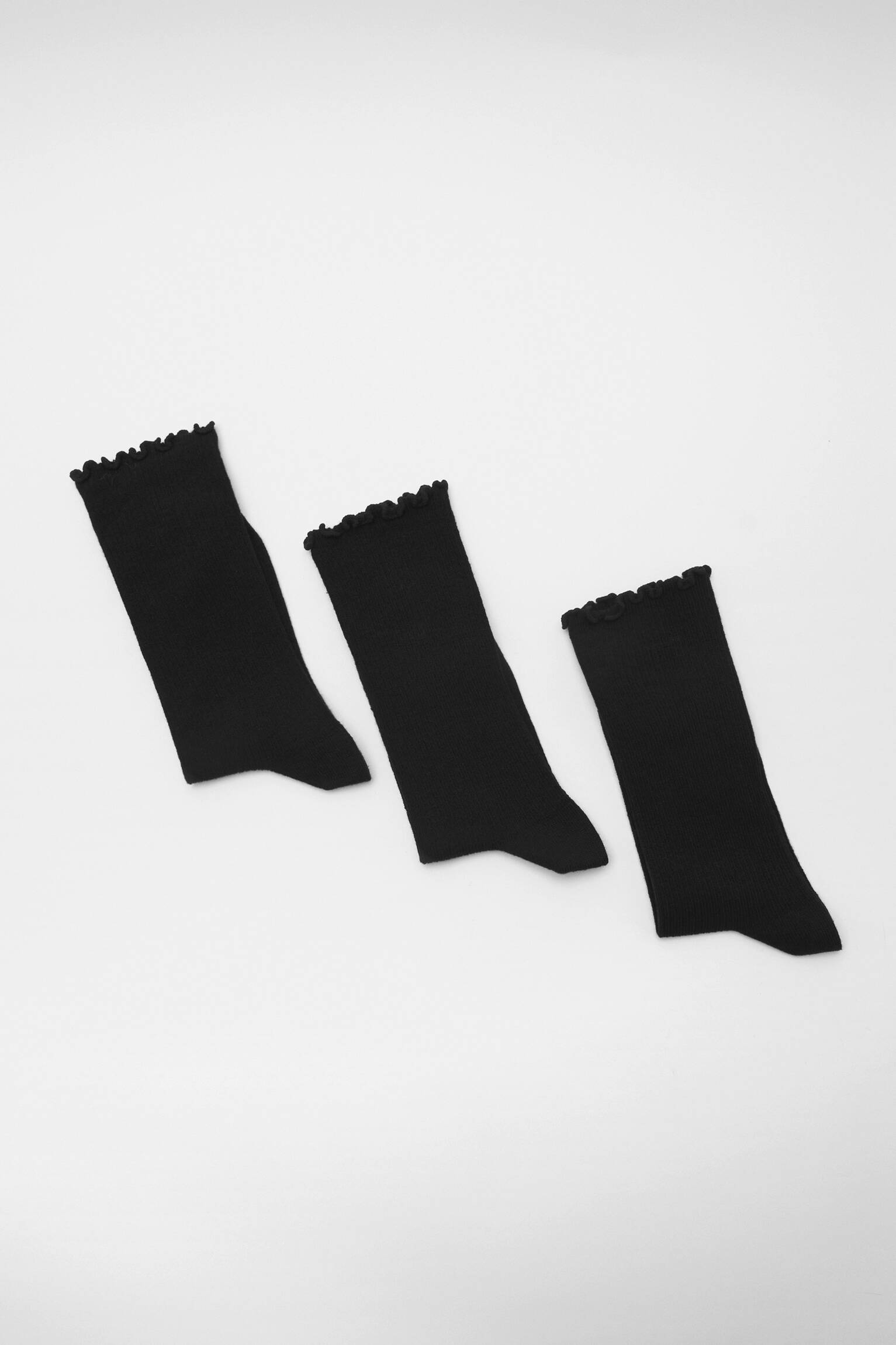Pacote de meias CañaLé - Preto