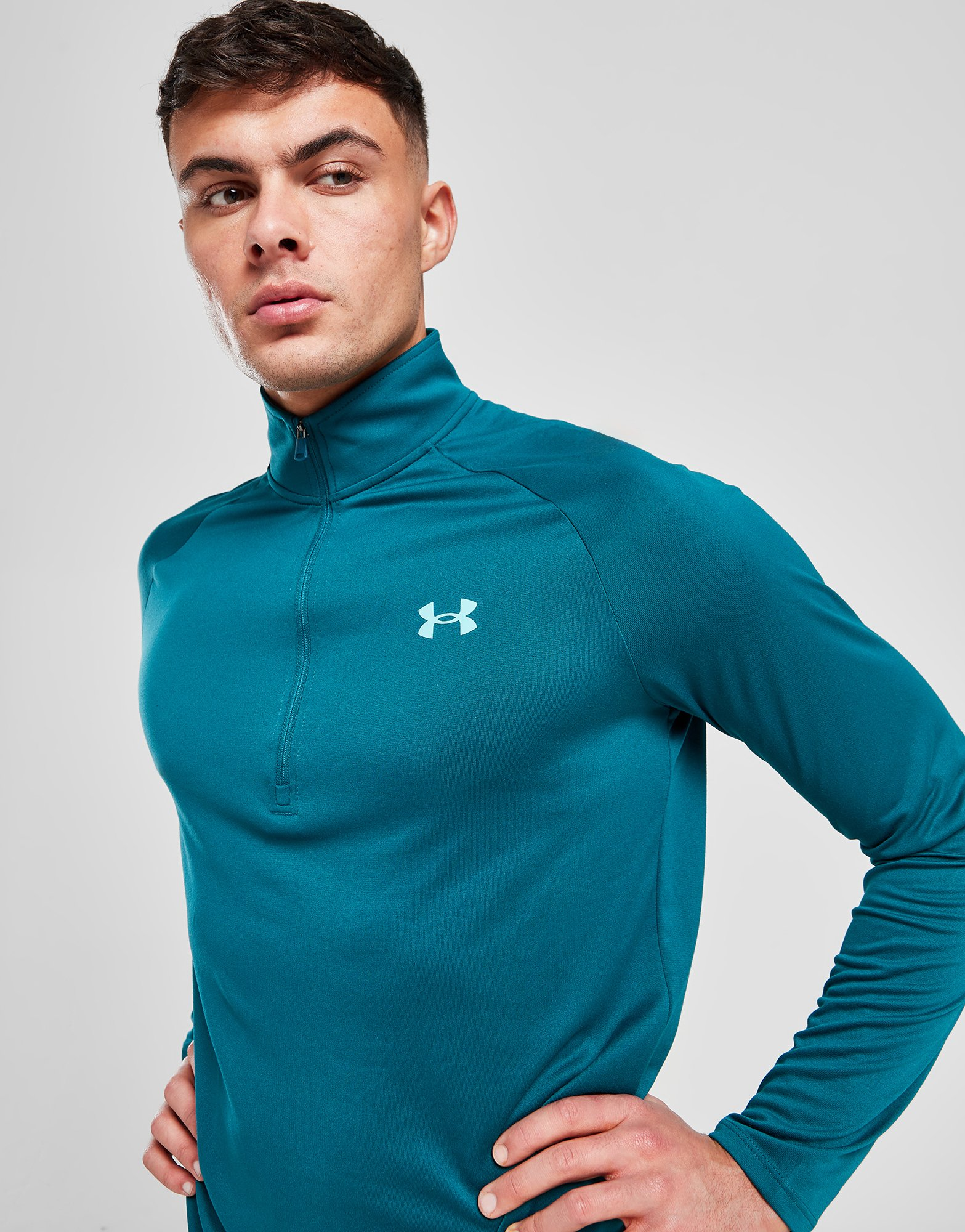Under Armour Haut Zippé Tech Homme