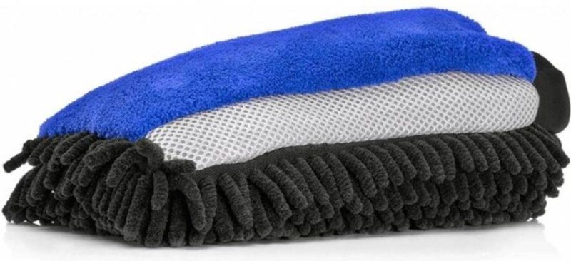Nuke Guys - 3-in-1 Washandje - Autoreinigers - Zacht - Chenille - Microvezel