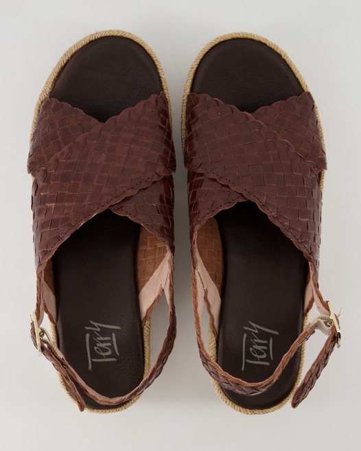 Terry Sandale Sandalen in Braun