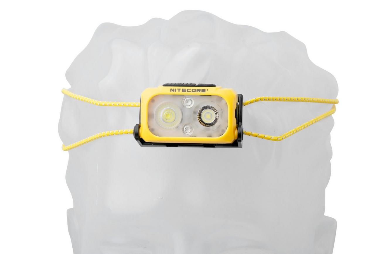 Nitecore NU21 Speed Yellow, oplaadbare hoofdlamp, 360 lumen