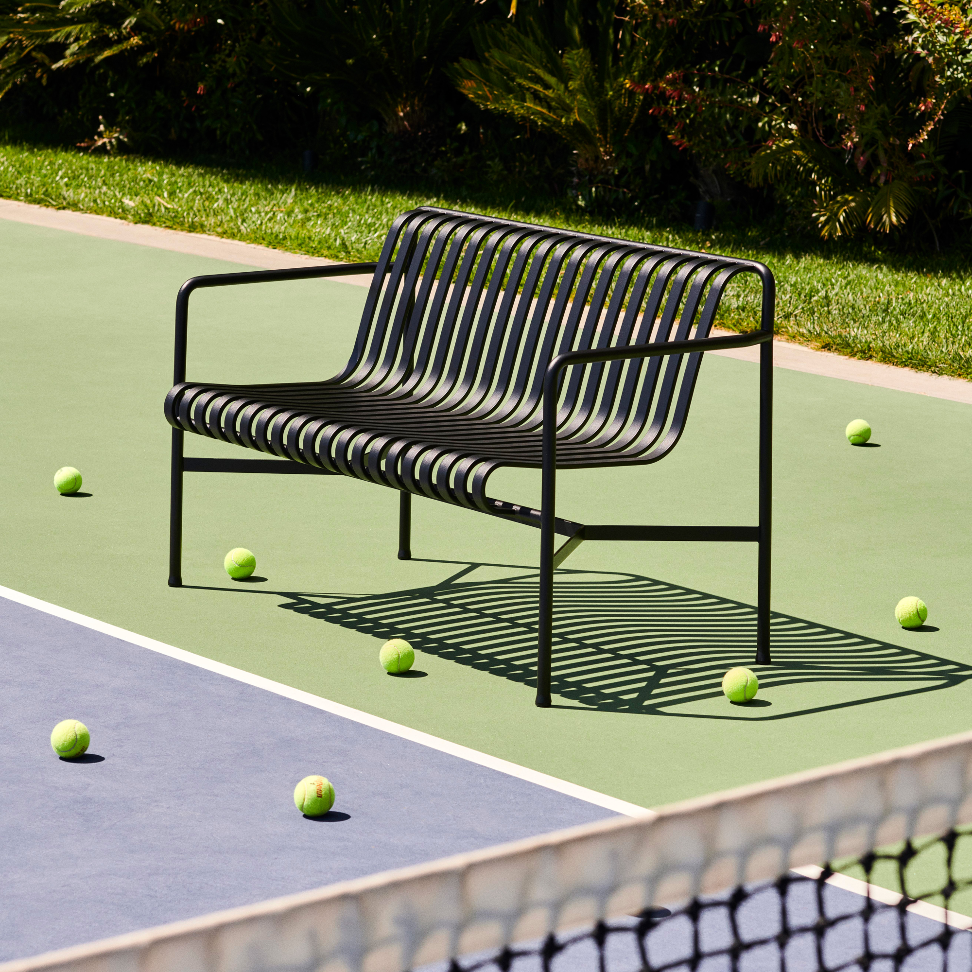 Tuinbank Palissade Dining anthracite