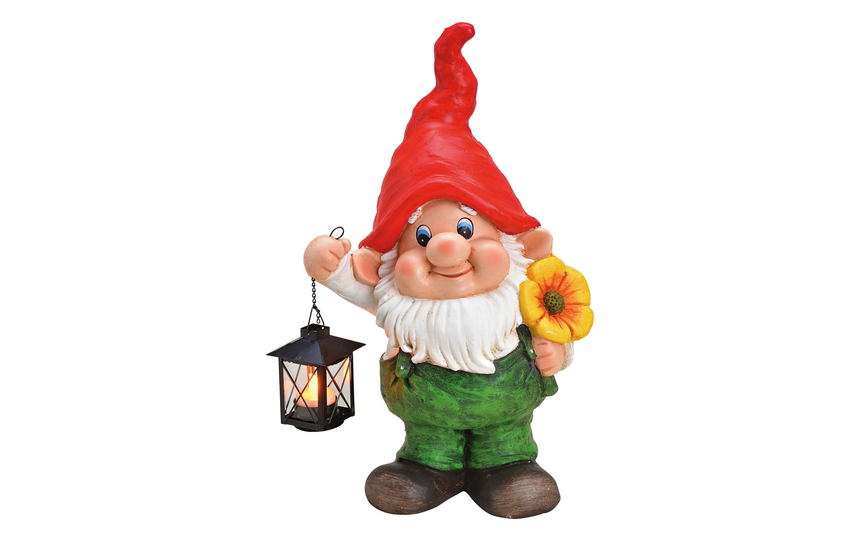 Dekofigur Gartenzwerg 30 x 47 x 17 cmGartenfigur