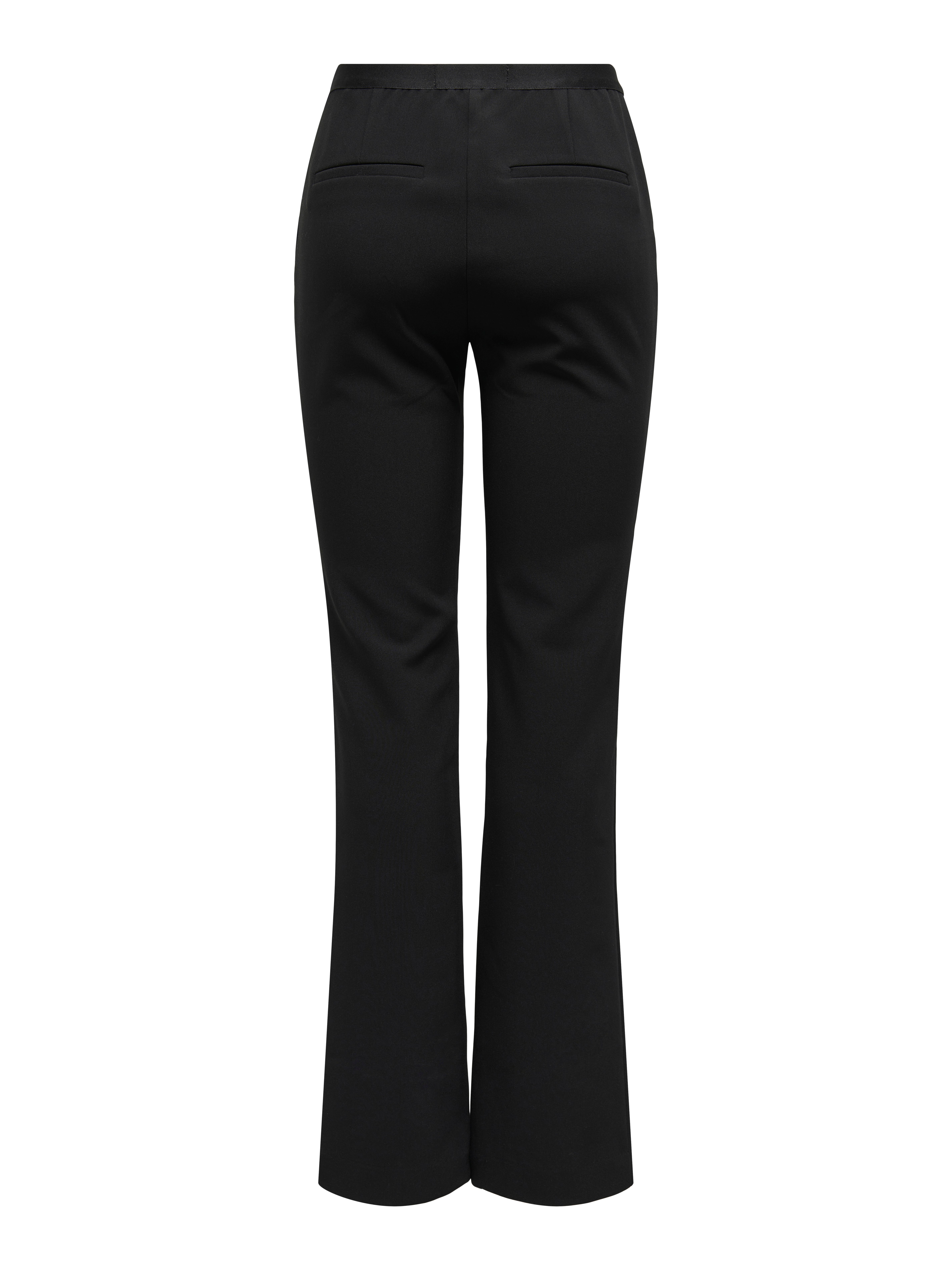 ONLREVA Hohe Taille Ausgestellt Hose Black