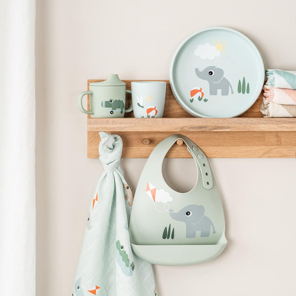 Køb DonebyDeer Playground Blue Silikone Mini Kop
