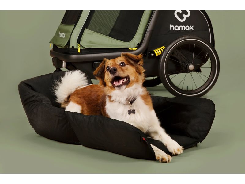 Hamax Hundebett zu Anhänger Pluto M 61 x 18 x 45 cm Hundebett zu Veloanhänger Pluto