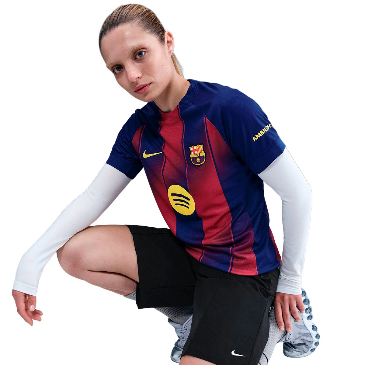 Camisola Nike FC Barcelona Primeiro Equipamento 2025-2026 Mulher