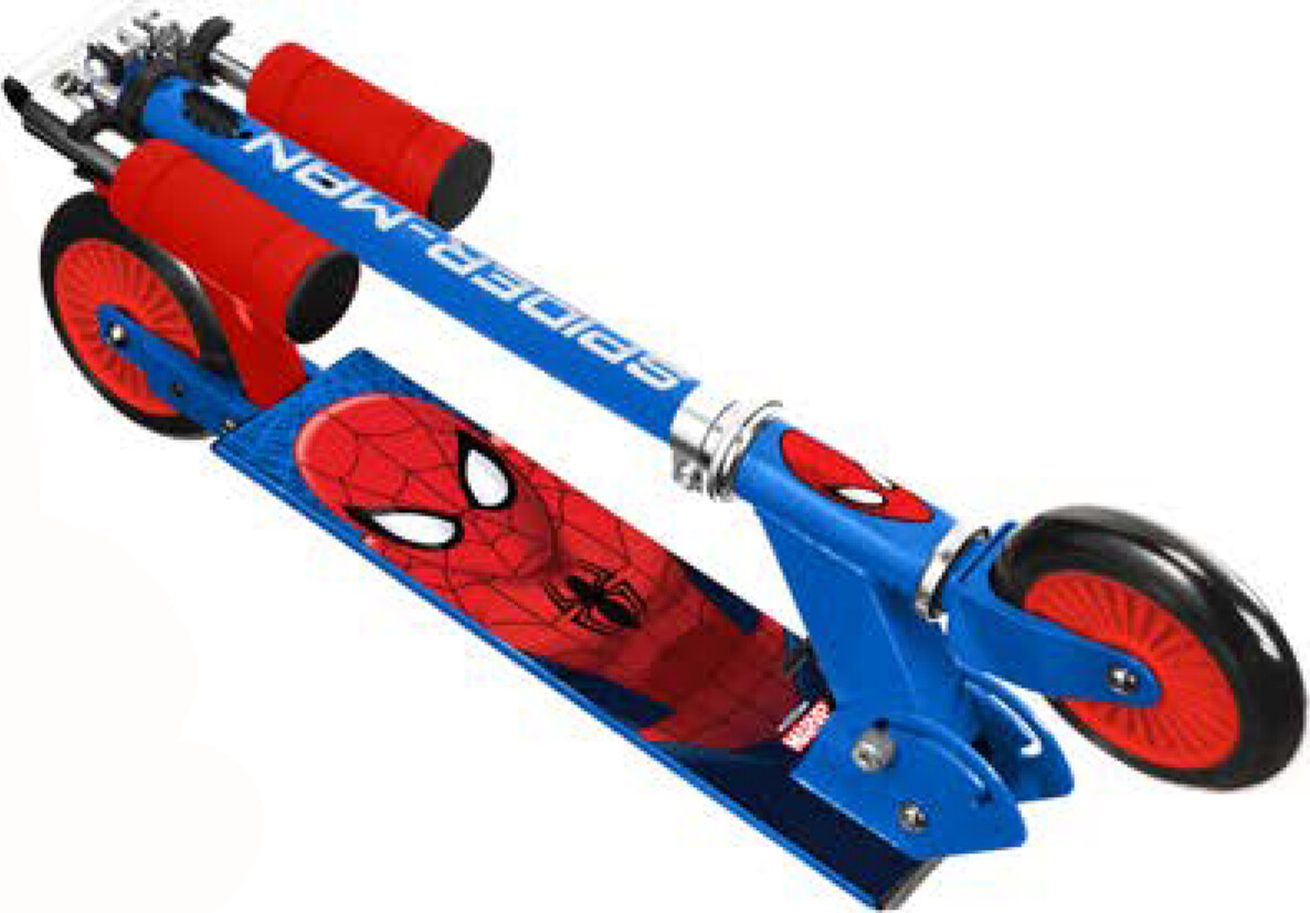 Spiderman - Løbehjul - Blå Rød
