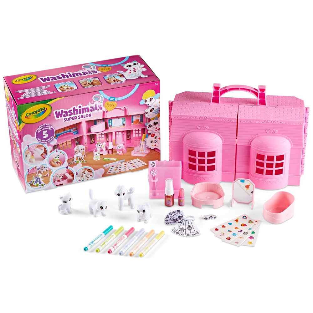 Crayola Washimals Haustiere Super Salon