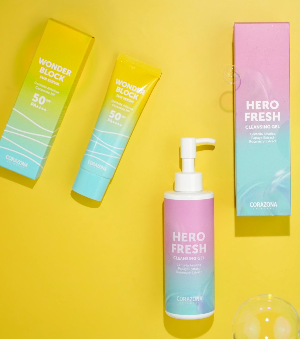 CORAZONA Skincare - Gel de Limpeza Facial Hero Fresh
