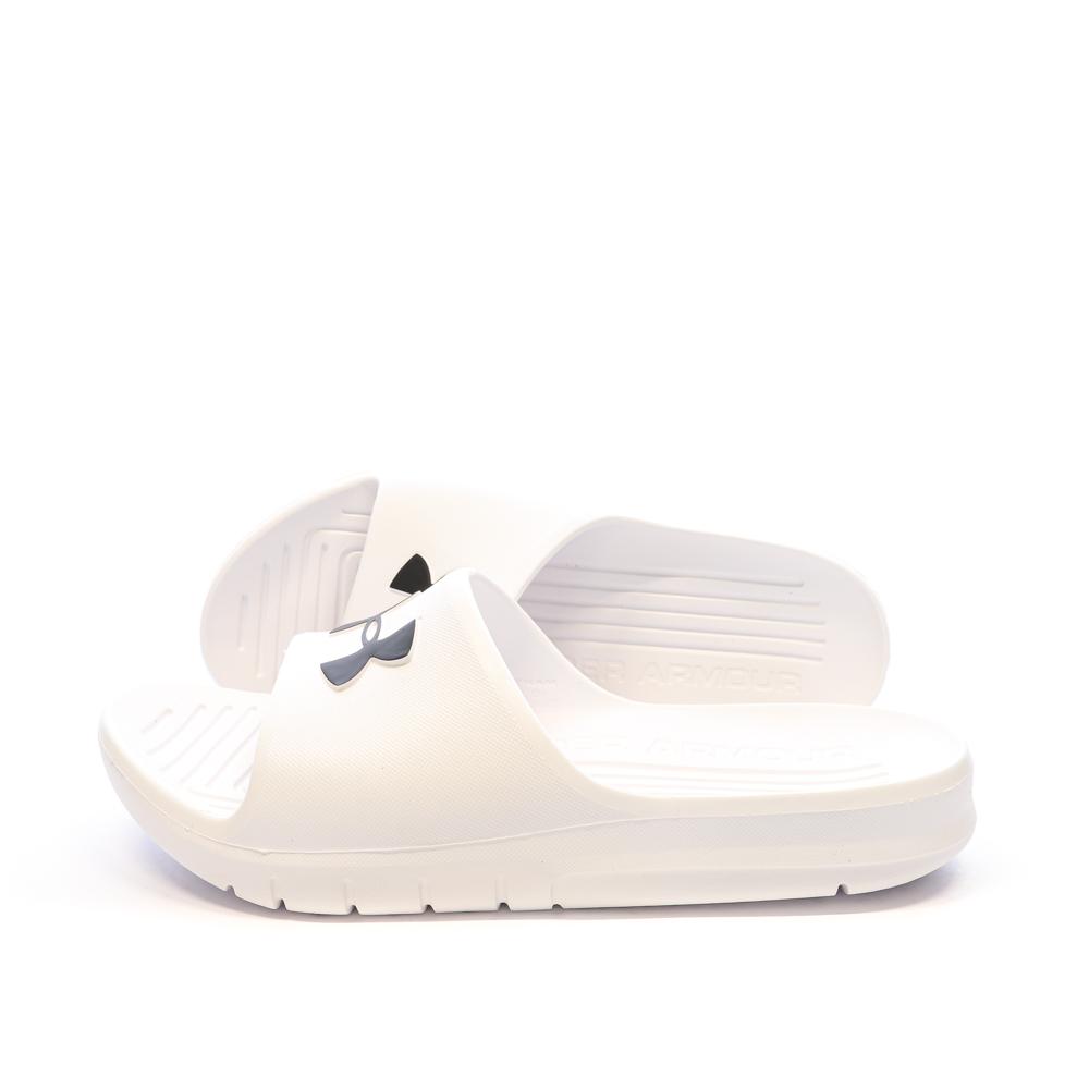 Under Armour Claquettes Blanches Homme Under Armour Core