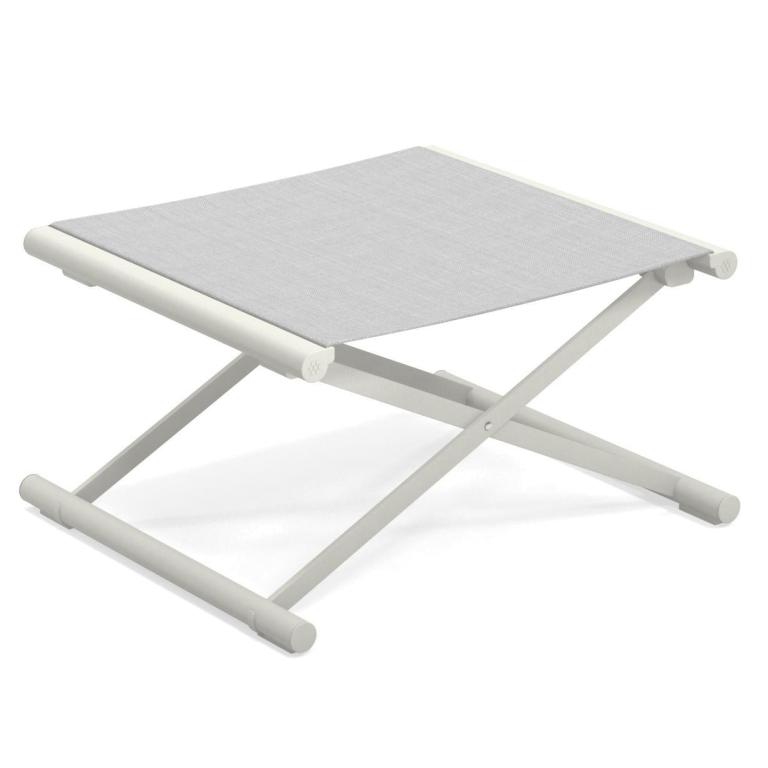 Emu Terra voetenbank matt white/white grey