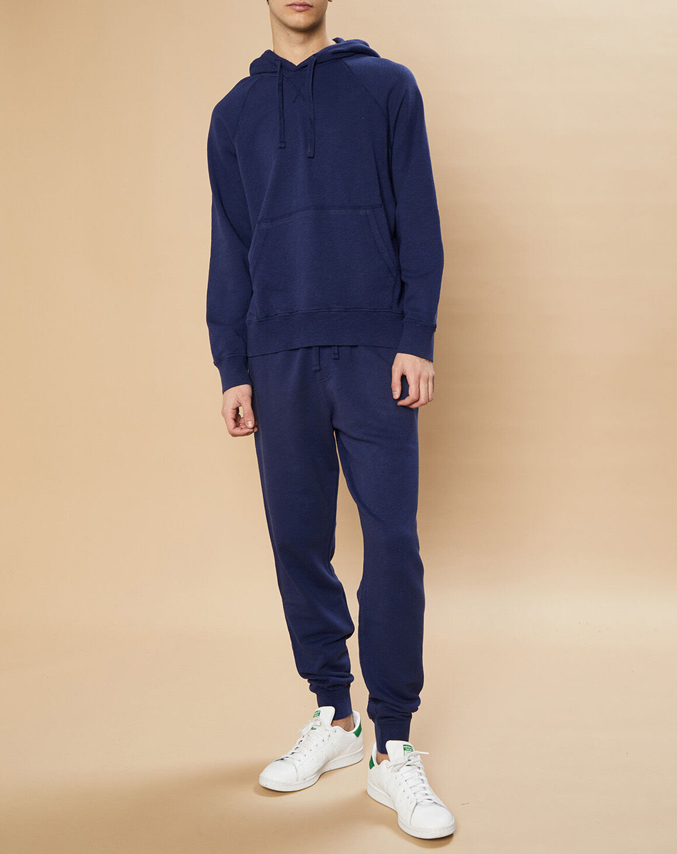 Hartford Sweat à capuche Light worker bleu