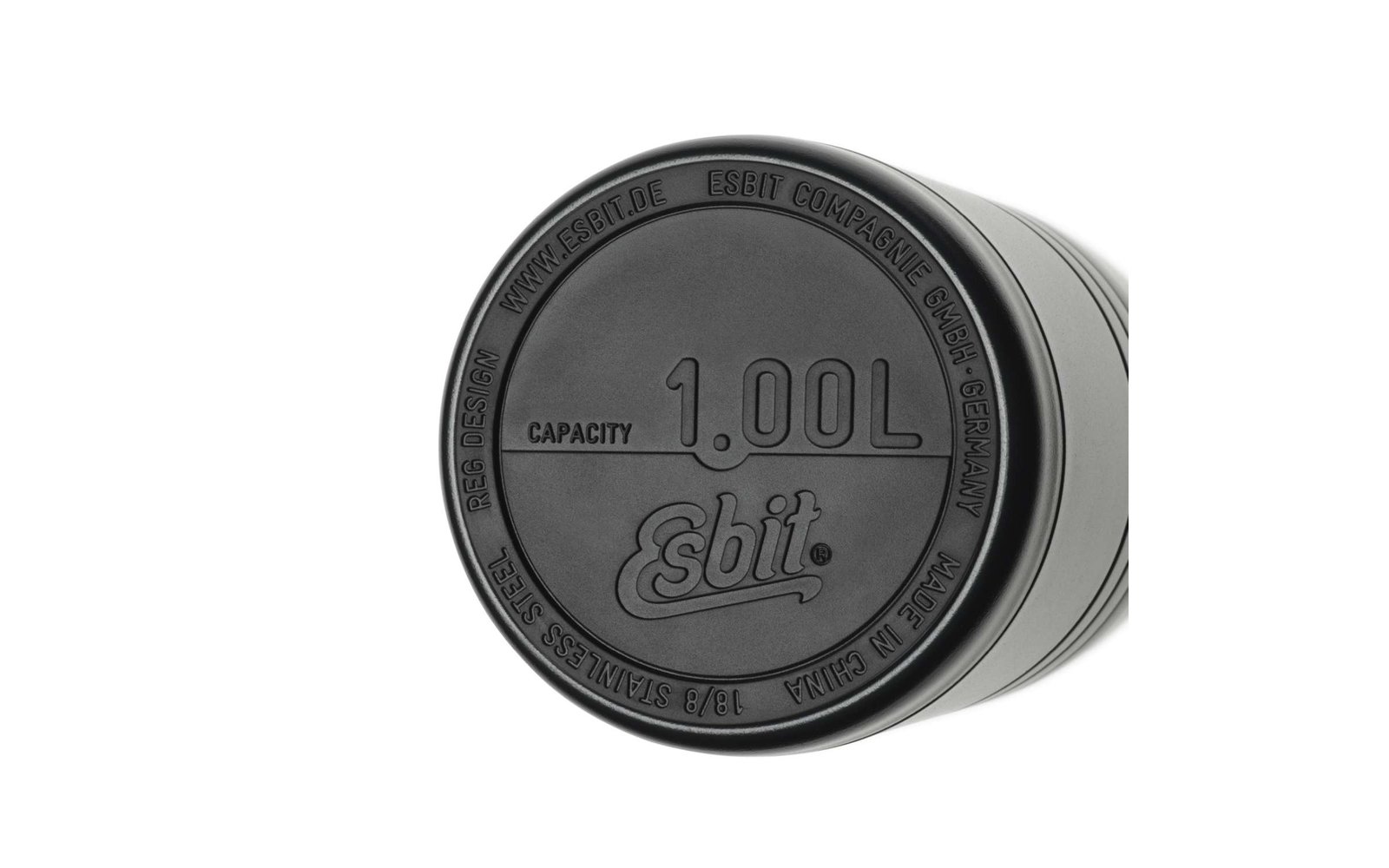 Esbit Majoris Thermobehälter Edelstahl schwarz 600 ml