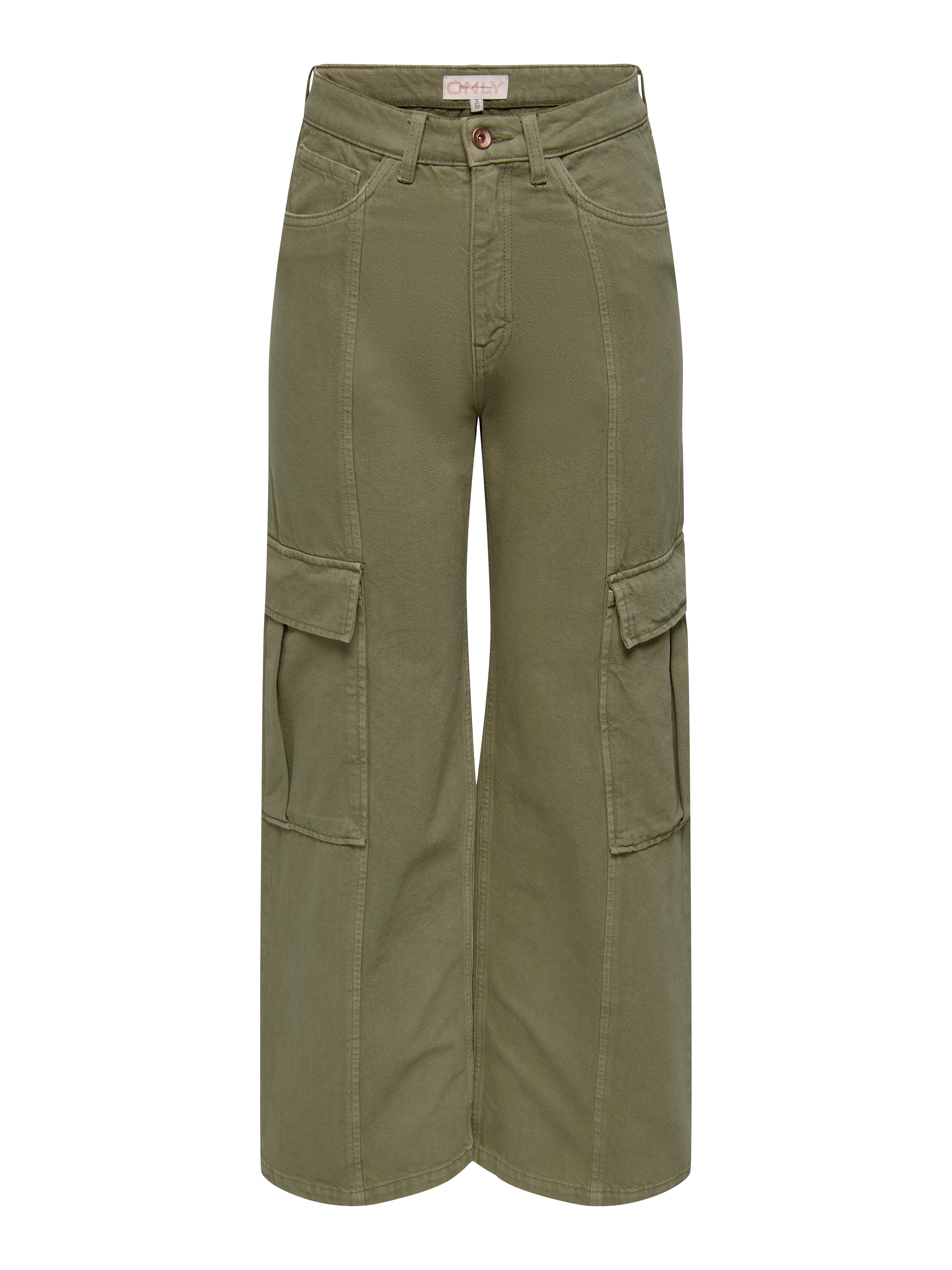 ONLHOPE Weiter Beinschnitt Cargo-Hose Aloe