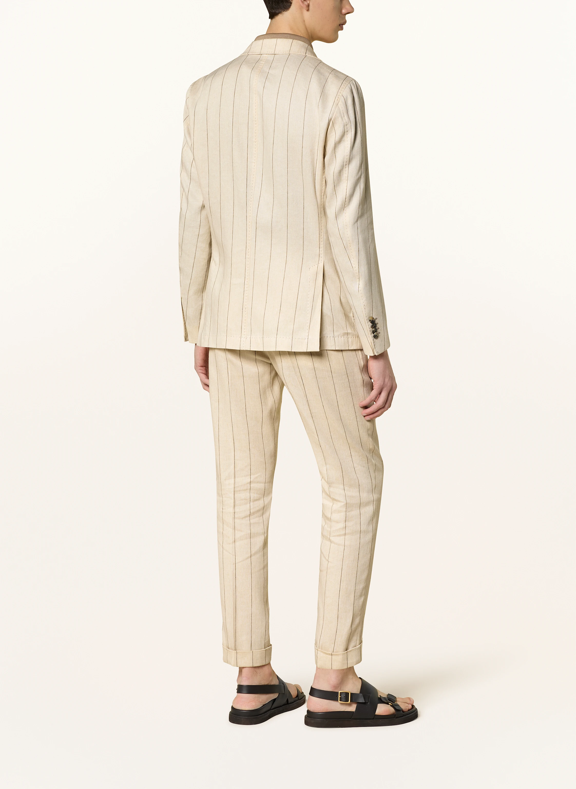 windsor. Anzugsakko GIRO Extra Slim Fit mit Leinen