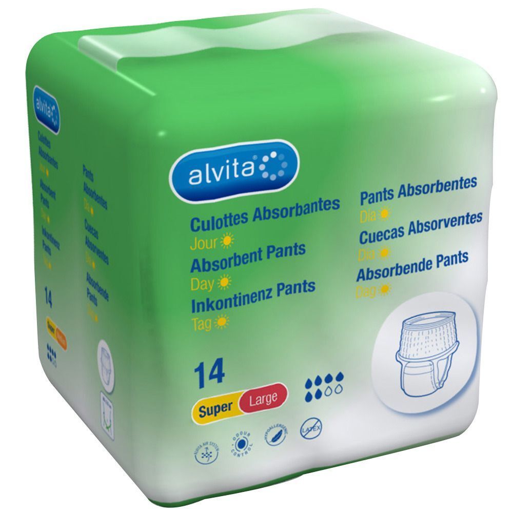 alvita® Inkontinenz Pants Super Large Tag