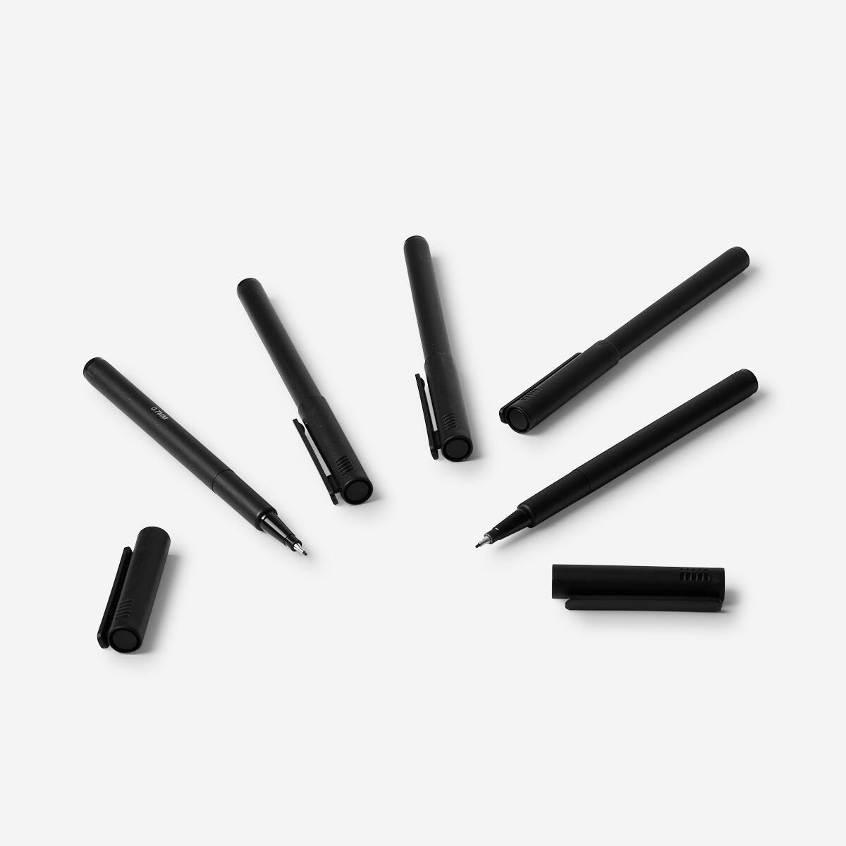 Tegnepenne. 5 stk