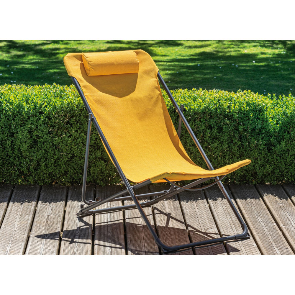 Chilienne en acier et toile globe