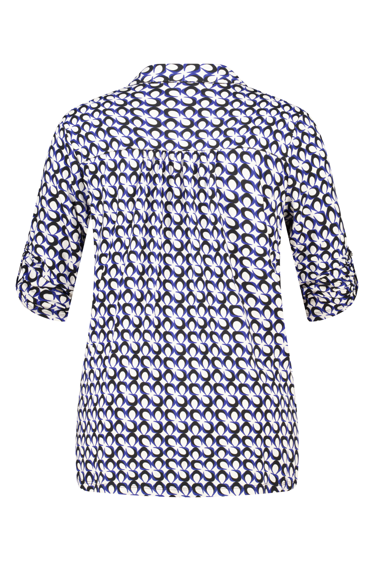 Jersey top met print Multi blue