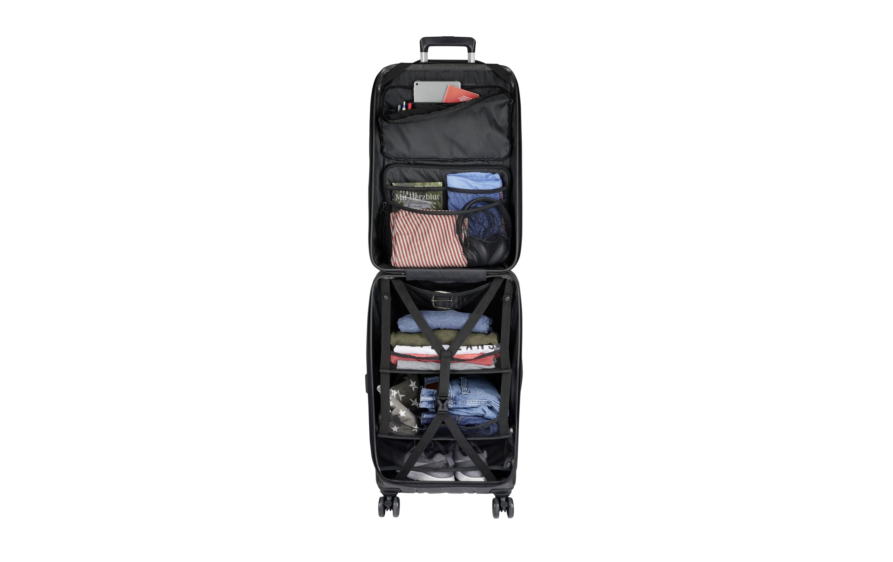 Stand-Up Koffer Medium, 80L, Anthrazit<br>Simplify your travel