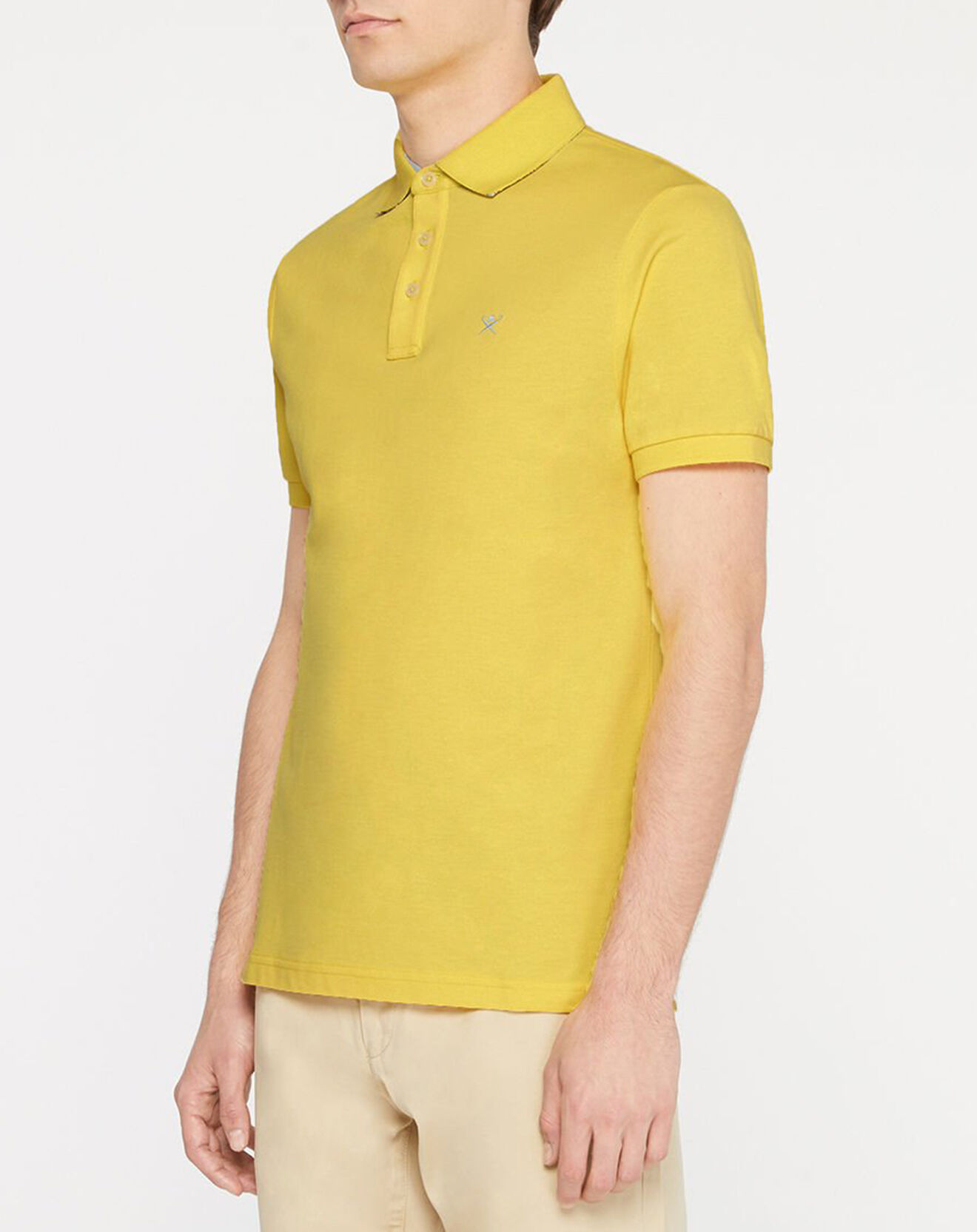 Hackett London Polo uni jaune