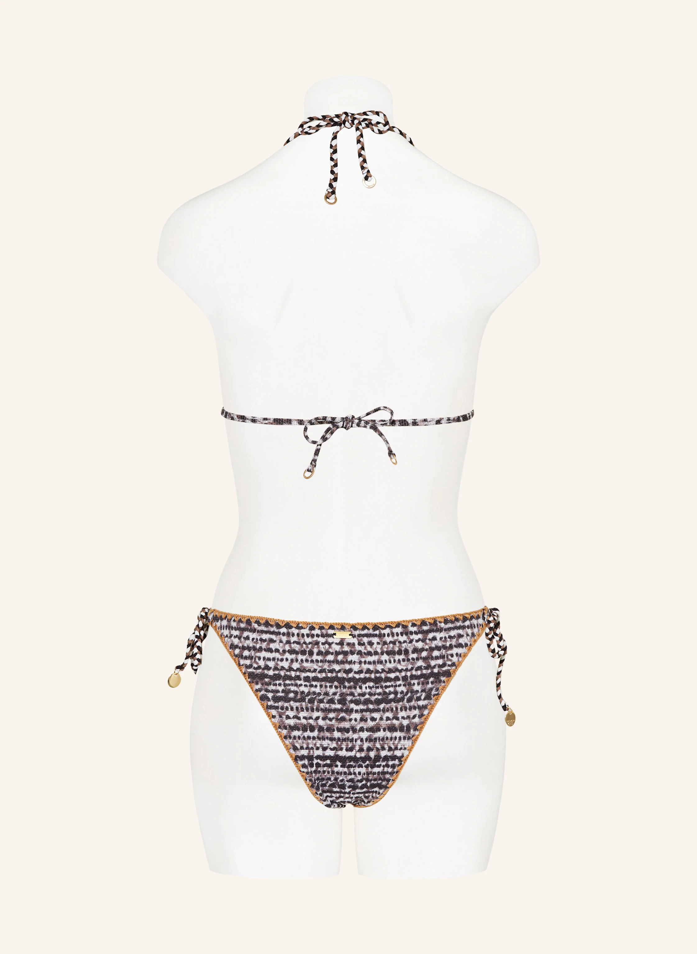 BANANA MOON COUTURE Triangel-Bikini-Top BOSCO KLOKOA mit Glitzergarn