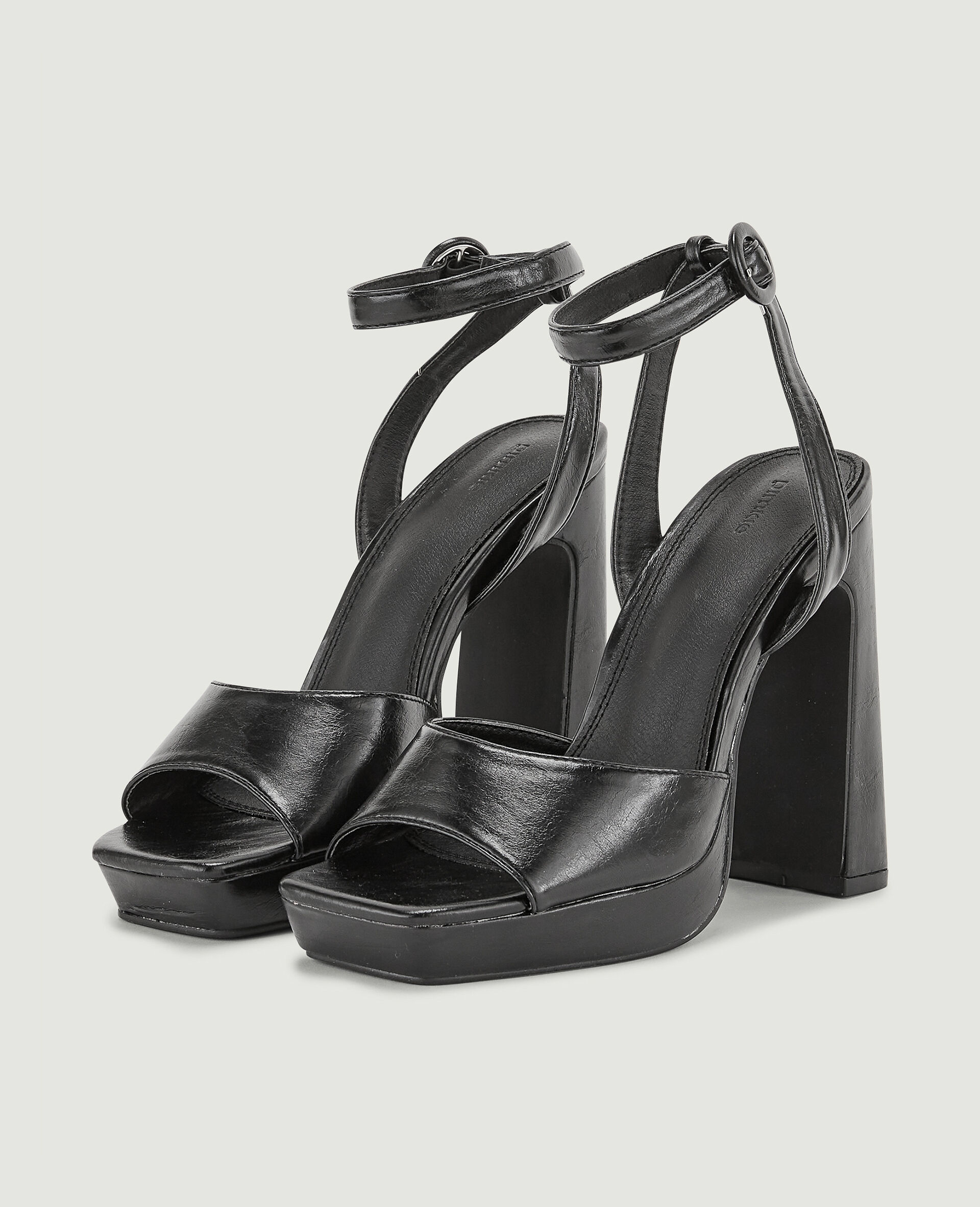 Sandales plateforme - Noir