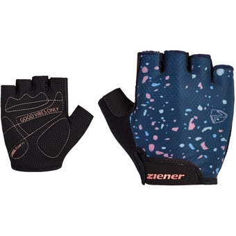 Ziener Celana Junior Fahrradhandschuhe Kurz Hale Navy Kinder
