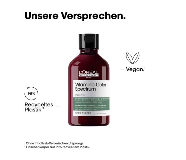 L'Oréal Professionnel Vitamino Color Spectrum Green Dyes Neutralizing Shampoo