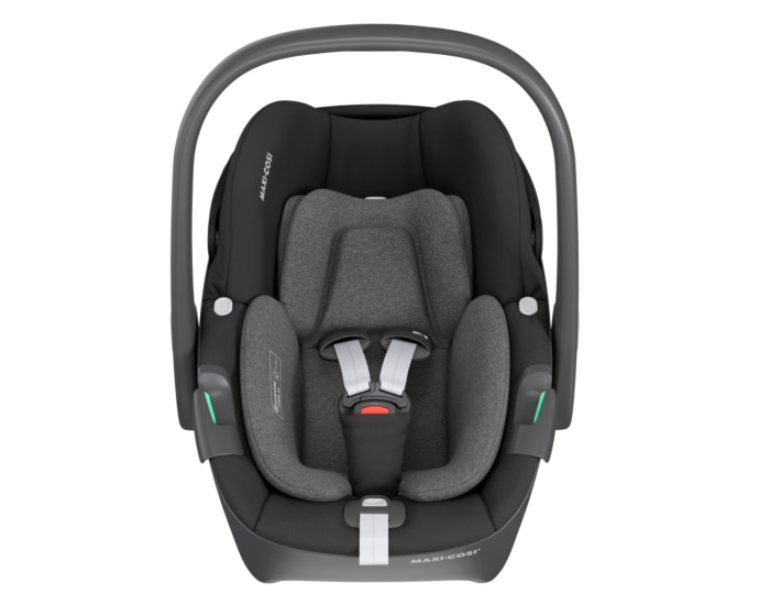Pebble 360 0 - 15 M  40 - 83 cm  0 - 13 kg    Intuitive FlexiSpin-Drehung mit nur einer Hand |    Komfortable ClimaFlow-Temperaturregulierung |    Easy-in Gurtsystem |    G-CELL-Seitenaufpralltechnologie |