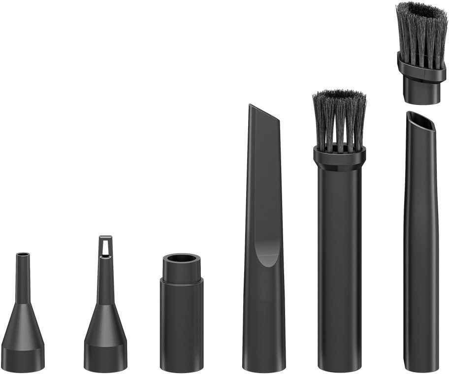 Superior Kabelloser Mini Hand Staubsauger mit Akku inkl. Reinigungsaufsätze (77828) - Weiss