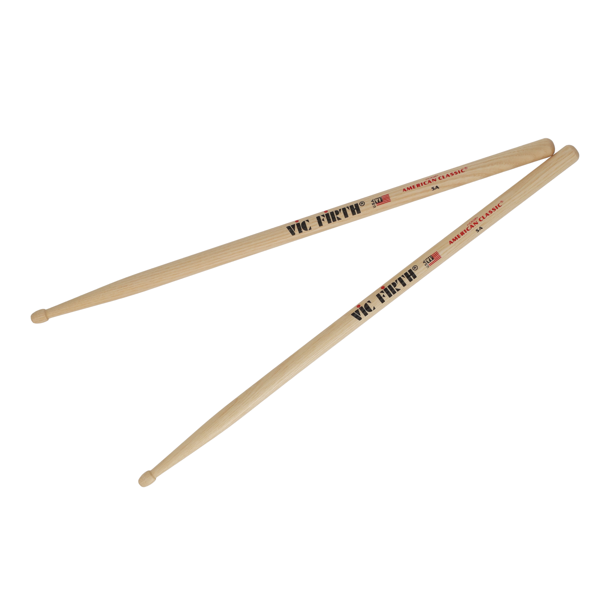 (1 Paar) Hickory Holz Grösse 5A Drum Sticks Schlagzeug Stöcke - Braun