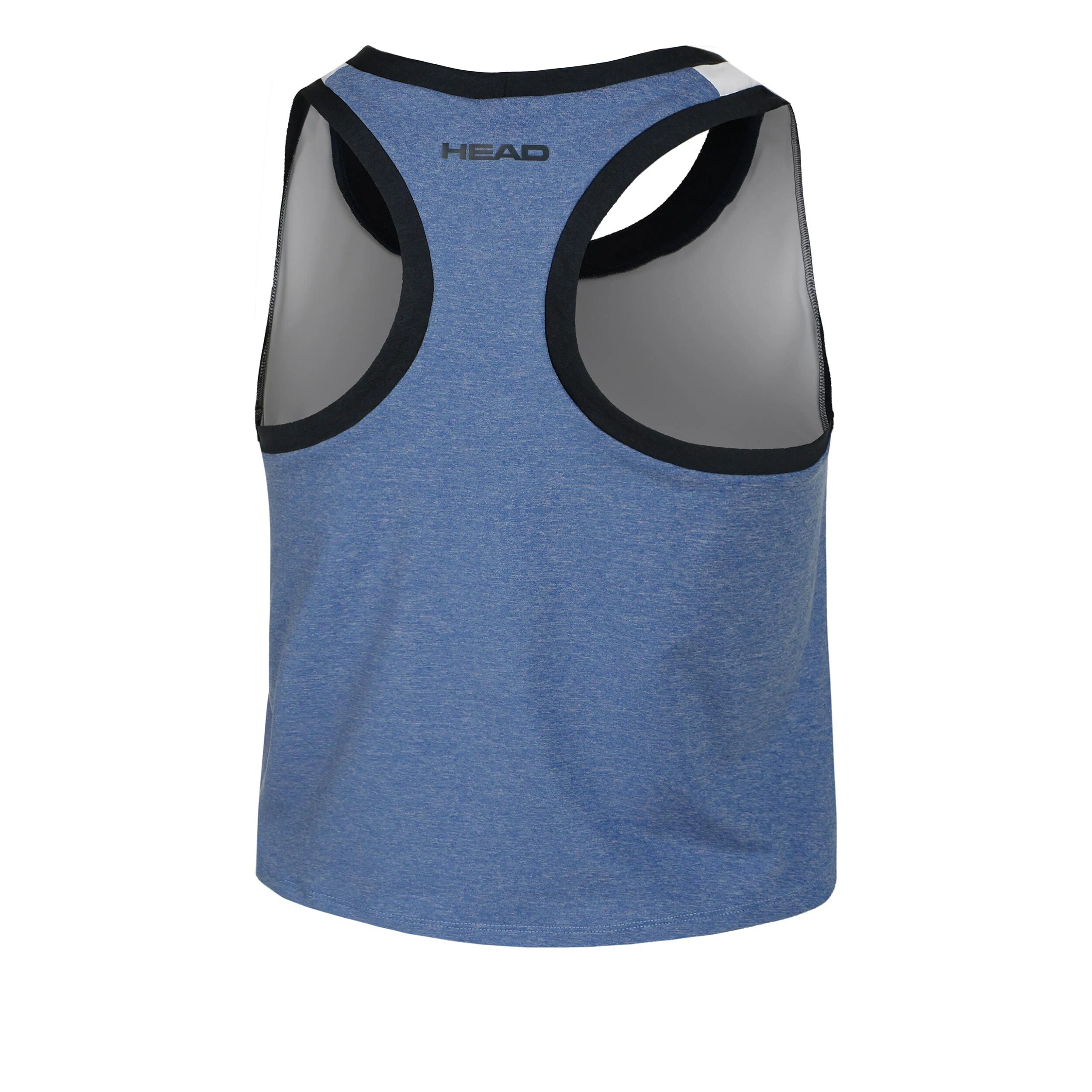 HEAD Play Crop Débardeur Tank Top Femmes - Blanc , Bleu Foncé