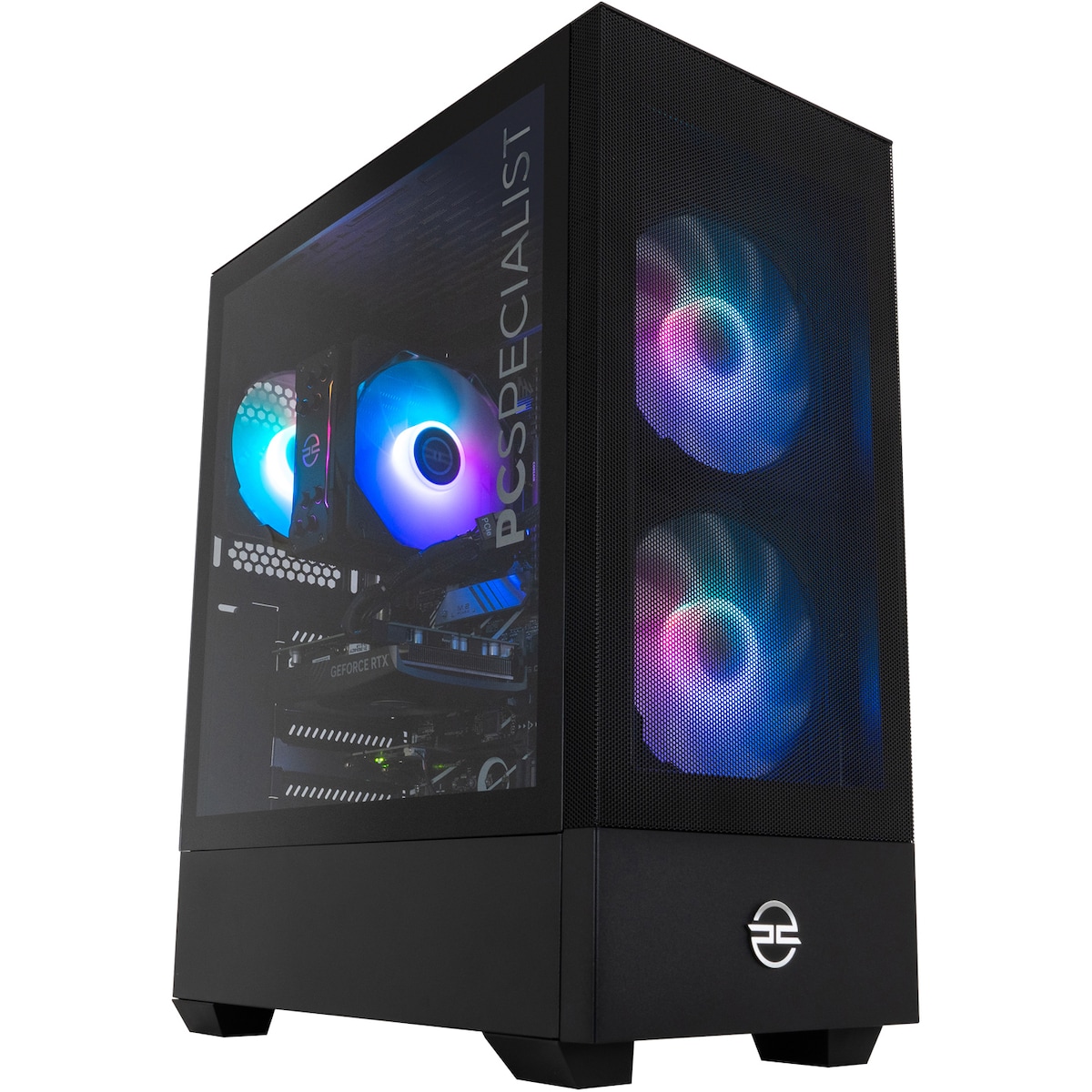 PCSpecialist Prime 321 i7-14F/16/1024/4060Ti stasjonær gaming-PC