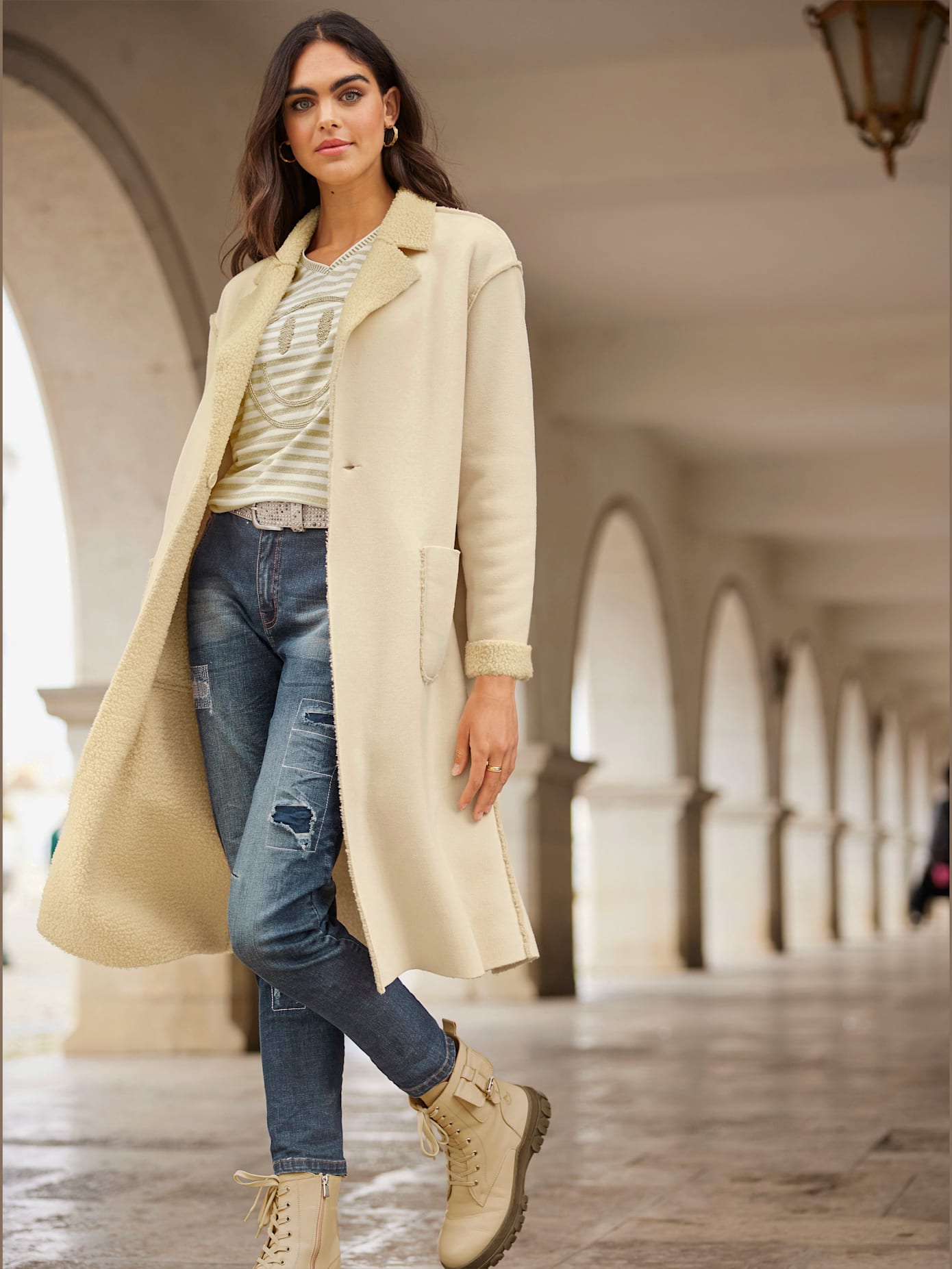 Manteau réversible