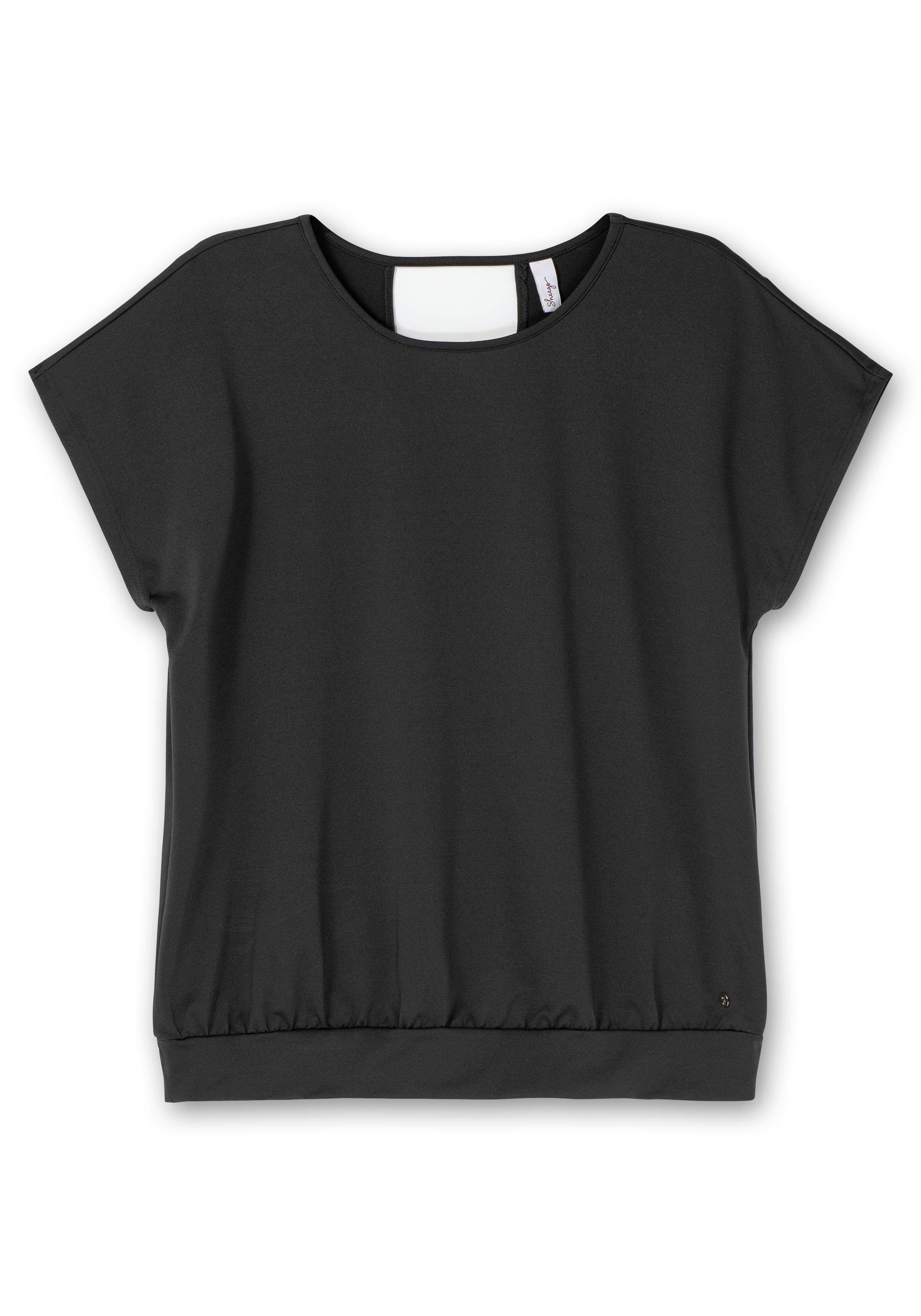 Sportshirt mit tiefem V-Schlitz im Rücken