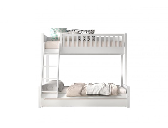 VIPACK - Lit évolutif Lit superposé 90-140x200 sommiers et tiroir inclus scott - b...