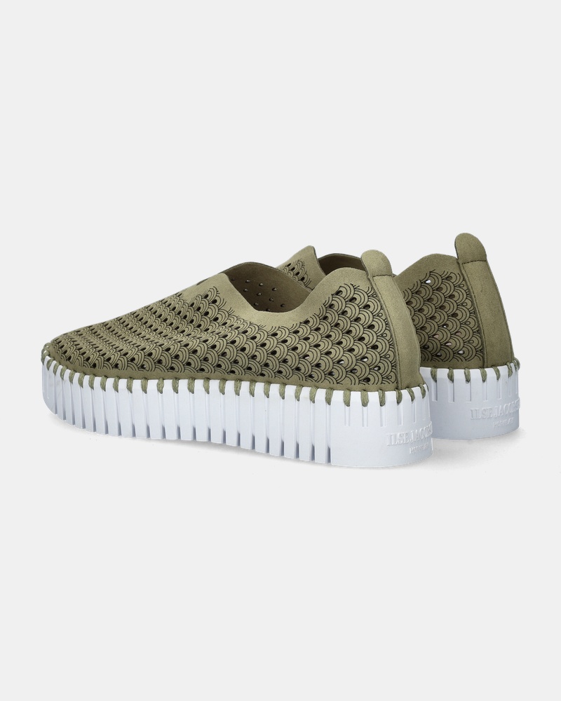 Ilse Jacobsen Tulip Instapschoenen  - groen