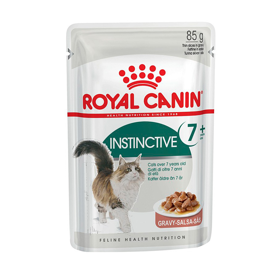 Sachês Royal Canin Senior 7+ Instinctive para gatos