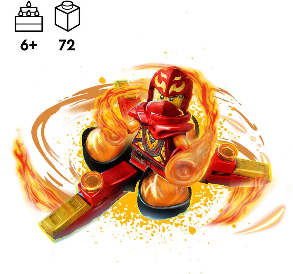 LEGO®NINJAGO® 71777 - LE SALTO SPINJITZU : LE POUVOIR DU DRAGON DE KAI