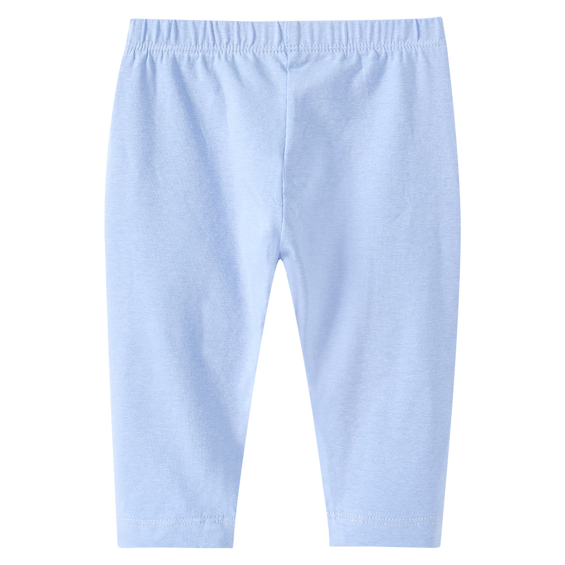 Famy 2 Baby Capri-Leggings im Basic-Look hellblau / dunkelblau